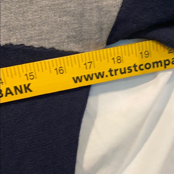 Two tone Garnet Hill merino wool dress - Picture 3 of 4